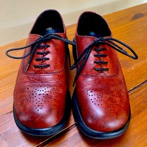 Dansko Wingtip Platform Oxford